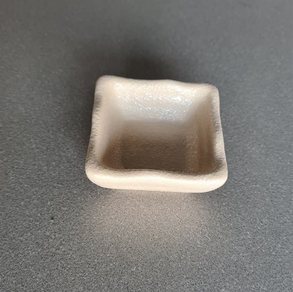  Beige - Square Sauce Dish 6.3 x 2.8cm - Chén chấm vuông 6.3 x 2.8cm màu be (Sandy collection) 