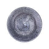  Universe - Round Plate 23.5cm - Dĩa tròn 23.5cm đen quẹt trắng 
