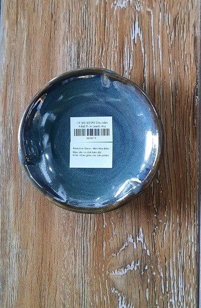  Seaweed - Sauce Dish 9.9 x 2.5cm - Dĩa chấm 9.9 x 2.5cm xanh rêu 