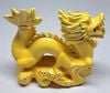  Décor - Tượng "Long Vương Vạn Phúc" 25 x 22cm màu vàng 