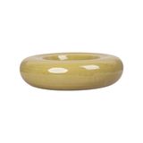  Lemon - Décor Plate 24 x 6.5cm - Khay tròn lòng lõm 24 x 6.5cm vàng chanh 