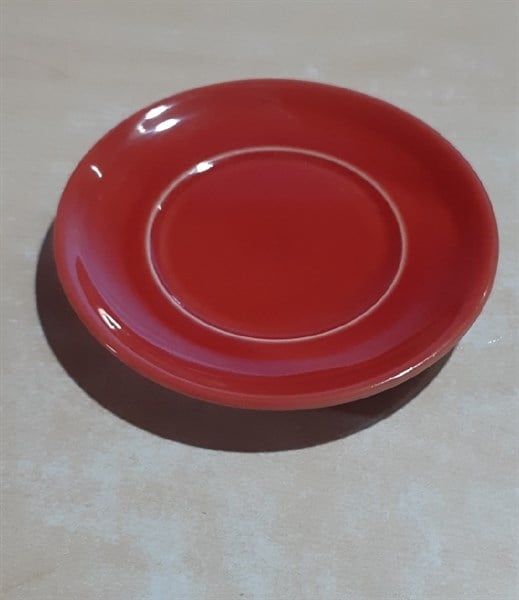  Saucer 16.5cm - Dĩa lót tách 16.5cm đỏ bóng 