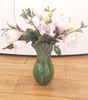 Vase 27.8cm - Bình hoa lá bạch quả 27.8cm xanh lá