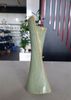 Vase_Bình hoa xoắn góc 22cm xanh bơ
