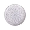  Blanche (Daisy) - Round Plate 20cm - Dĩa tròn vành 20cm lộc phát vẽ bông cúc 