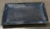 Saphir - Rectangular Plate 32.5 x 18cm - Dĩa chữ nhật 32.5 x 18cm xanh viền nâu kim sa (Sparkling collection)