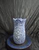 Vase_Bình hoa tulip 23cm san hô xanh