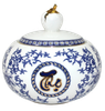  Décor - Hũ mứt "Ngũ Phúc Lâm Môn" - "Dừa" 