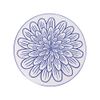 Blanche (Daisy) - Show Plate 26cm - Dĩa bằng 26cm lộc phát vẽ bông cúc
