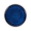 Saphir - Round Flat Plate 30cm - Dĩa tròn vành đứng 30cm xanh viền nâu