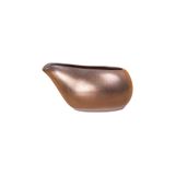  Ancient - Gravy Boat 8.5 x 5.8cm - Rót sốt miệng cong 8.5 x 5.8cm nâu đồng 