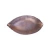  Ancient - Leaf Plate 28 x 15cm - Dĩa lá cong 28 x 15cm nâu đồng 
