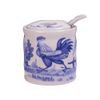  Cream - Condiment Pot w/ Lid 6.7 x 7cm - Hũ gia vị 6.7 x 7cm Thôn Quê (Le Coq collection) 