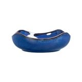  Saphir - Lotus Bowl 20 x 6cm - Tô 4 cánh 20 x 6cm xanh viền nâu 