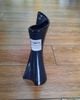 Vase_Bình hoa xoắn góc 22cm xanh viền nâu