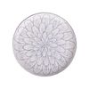  Blanche (Daisy) - Round Plate 25cm - Dĩa tròn vành 25cm lộc phát vẽ bông cúc 