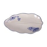  Cream - Banana Leaf Plate 27cm - Dĩa lá chuối cạn 27cm The Nón Lá (Bonjour Vietnam) 