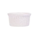  Blanche - Sauce Dish 9 x 4.5cm - Chén sốt sọc đứng 9 x 4.5cm lộc phát không vệt 