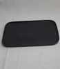 Noir - Rectangular Plate 22 x 13.5 x 2cm - Dĩa chữ nhật 22 x 13.5 x 2cm đen không vệt