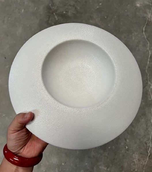  Blanche - Décor Plate 30cm - Dĩa trang trí lòng lõm 30cm lộc phát không vệt 