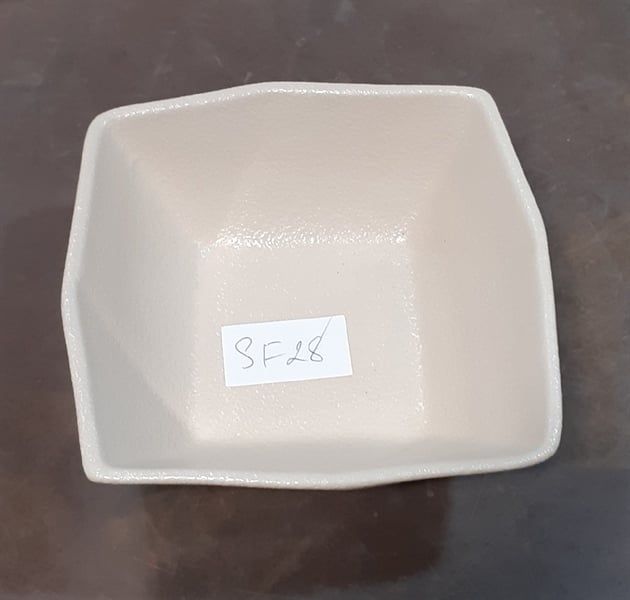  Beige - Square Bowl 14.5 x 5.5cm - Tô vuông 14.5 x 5.5cm màu be (Sandy collection) 