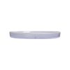  Blue Snowy - Round Flat Plate 16cm - Dĩa tròn vành đứng 16cm bông tuyết xanh (Sandy collection) 
