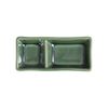  Jade - 2-compartment Sauce Dish 15 x 7 x 3cm - Dĩa 2 ngăn 15 x 7 x 3cm màu xanh 21 