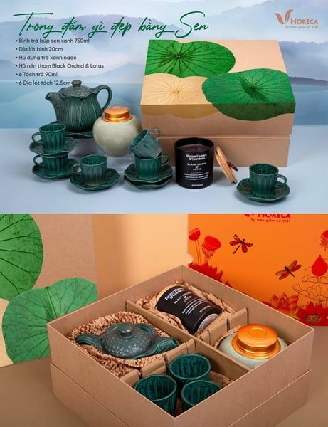  HỘP QUÀ QUỐC HOA - MẪU 2 