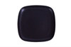  Lava - Square Coup Plate 14cm - Dĩa vuông 14cm đen phun hạt đỏ 