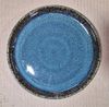 Seaweed - Round Plate 20cm - Dĩa tròn vành 20cm xanh rêu kim sa (Sparkling collection)