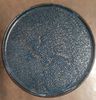 Saphir - Round Flat Plate 26cm - Dĩa tròn vành đứng 26cm xanh viền nâu kim sa tàn ong (Sparkling collection)