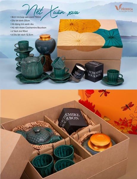  HỘP QUÀ QUỐC HOA - MẪU 5 