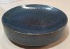 Saphir - Décor Plate 24 x 6cm - Khay tròn bằng 24 x 6cm xanh viền nâu kim sa (Sparkling collection)