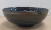  Saphir - Bowl 22cm - Tô trẹt 22cm xanh viền nâu kim sa (Sparkling collection) 