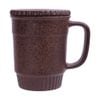 Terracotta - Jumbo Cup w/ Lid - Ca cao Jumbo có nắp tử sa phun kem