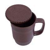  Terracotta - Jumbo Cup w/ Lid - Ca cao Jumbo có nắp tử sa phun kem 