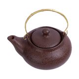  Terracotta - Teapot 10 x 13 x 6cm - Bình trà 10 x 13 x 6cm tử sa phun kem 
