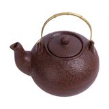  Terracotta - Teapot 550ml - Bình trà bầu 550ml tử sa phun kem 
