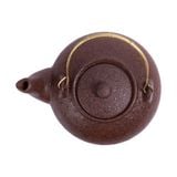  Terracotta - Teapot 550ml - Bình trà bầu 550ml tử sa phun kem 