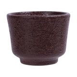  Terracotta - Tea Cup 5.7 x 4.5cm - Ly trà đứng 5.7 x 4.5cm tử sa phun kem 