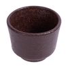  Terracotta - Tea Cup 5.7 x 4.5cm - Ly trà đứng 5.7 x 4.5cm tử sa phun kem 