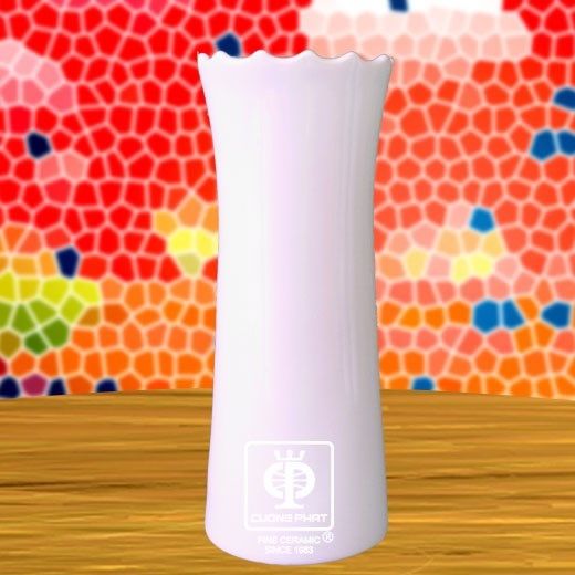  Vase16cm - Bình hoa khía 16cm 