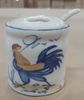 Cream - Condiment Pot w/ Lid 6.7 x 7cm - Hũ gia vị 6.7 x 7cm Sắc Màu Thôn Quê (Le Coq collection)