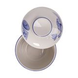  Cream - Bowl w/ Lid 10.5cm - Thố có nắp 10.5cm The Nón Lá (Bonjour Vietnam) 