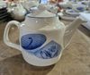 Cream - Tea Pot 750ml - Bình trà vuông 750ml The Nón Lá (Bonjour Vietnam)