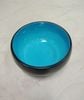 Round Bowl 14 x 6.5cm - Tô tròn dày 14 x 6.5cm đen lòng xanh dương