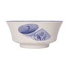 Cream - Round Bowl 19cm - Tô tròn miệng loe 19cm The Nón Lá (Bonjour Vietnam)