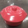  Bowl w/ Lid 12 x 6cm - Thố cá nhân có nắp 12 x 6cm màu đỏ 