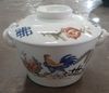 Bowl w/ Lid 15cm - Thố có nắp 15cm Sắc Màu Thôn Quê (Le Coq collection)