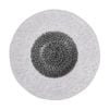 Corail - Soup Plate 26.5cm - Dĩa bay 26.5cm vành vân đá phun san hô kem lòng đen
